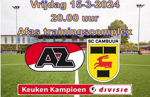 Jong AZ - Cambuur